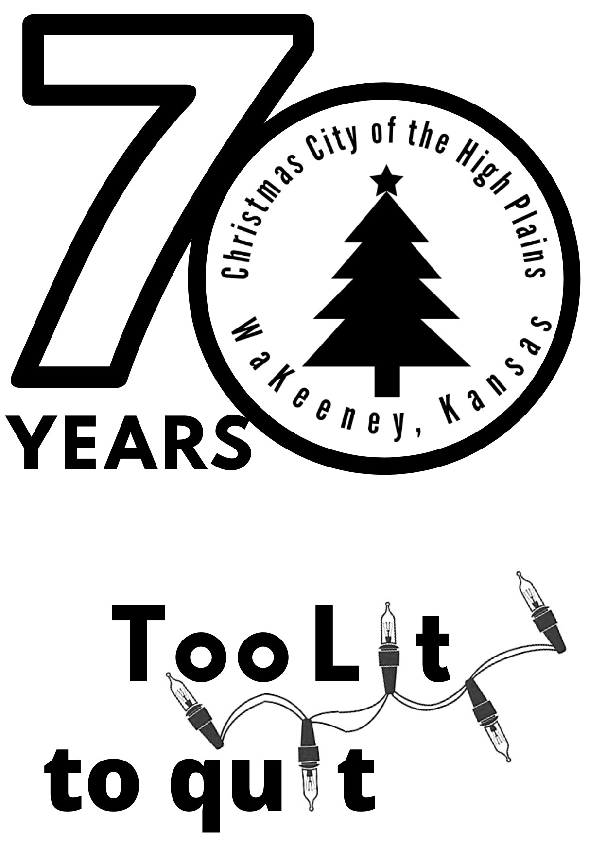 70 years logo